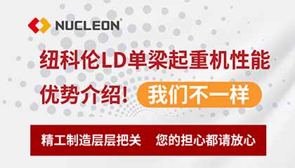 紐科倫LD單梁起重機性能優勢介紹！我們不一樣